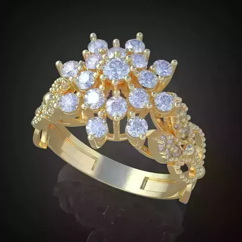 Ring 3D model 0084 printable model9 3D print model