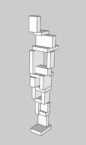 Anthony Gormley 3D model