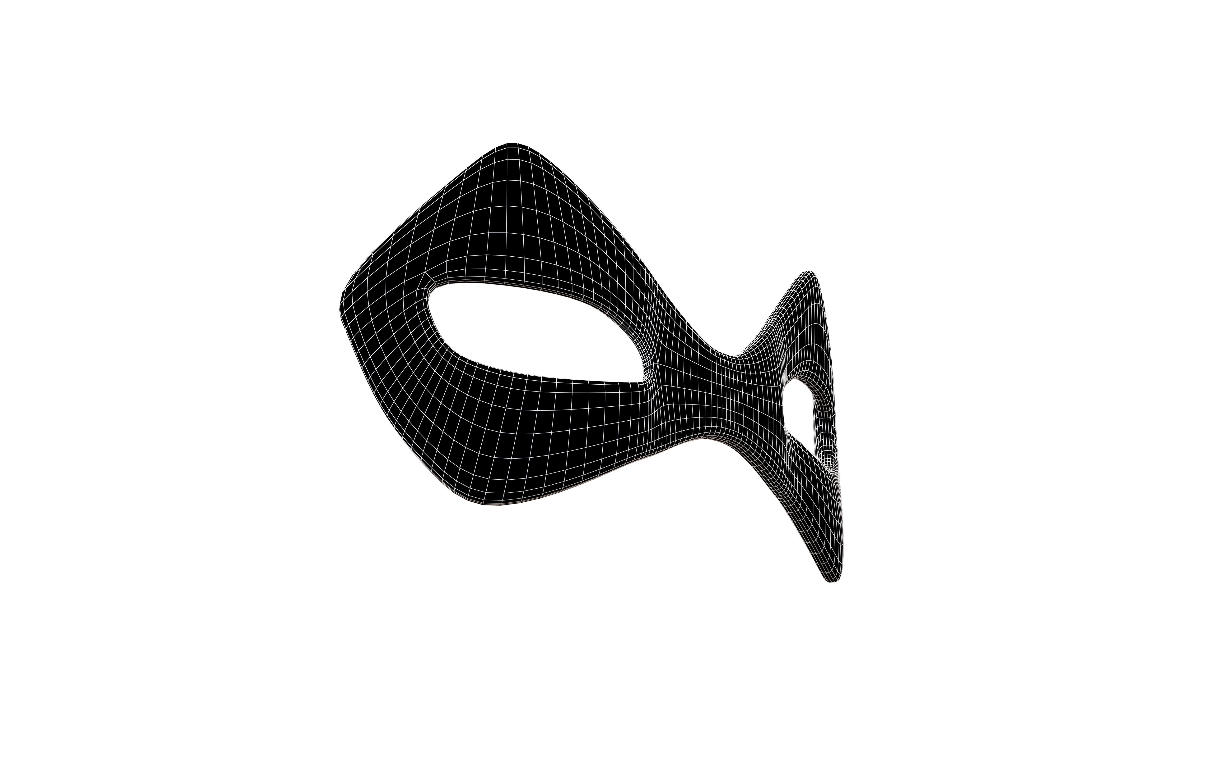 Eye Mask v1 002 Low-poly 3D model_6