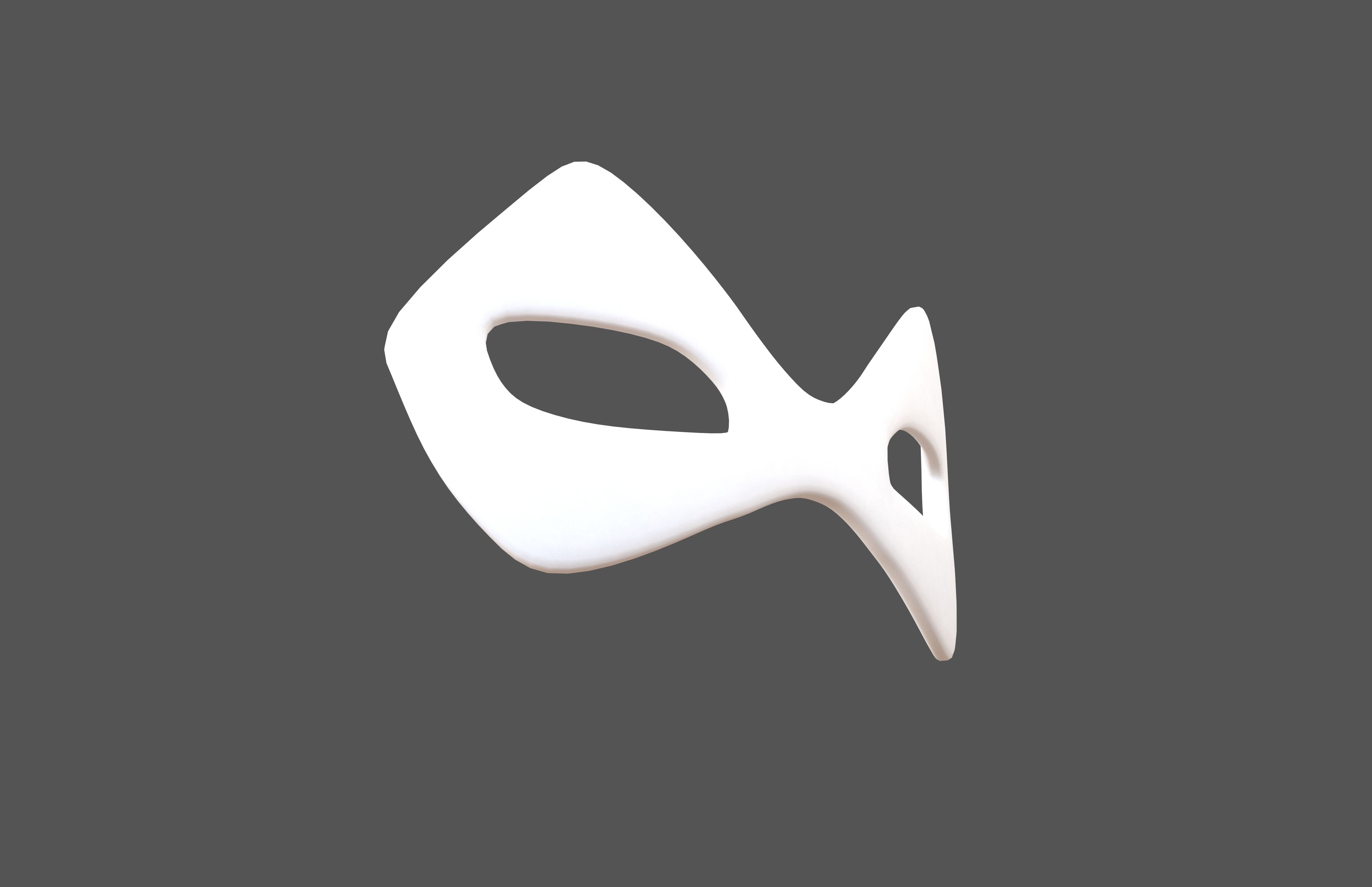 Eye Mask v1 002 Low-poly 3D model_2
