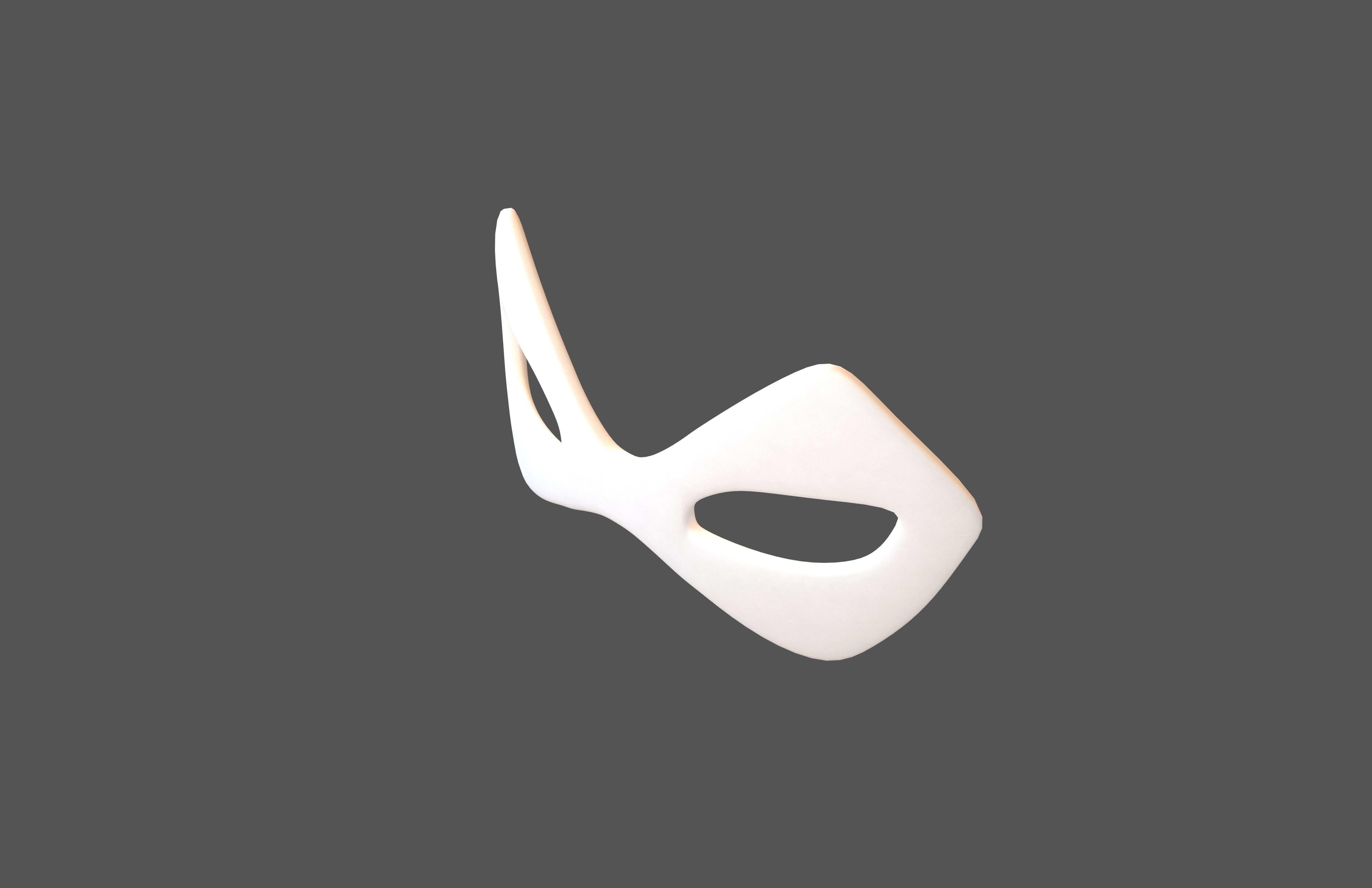 Eye Mask v1 002 Low-poly 3D model_3