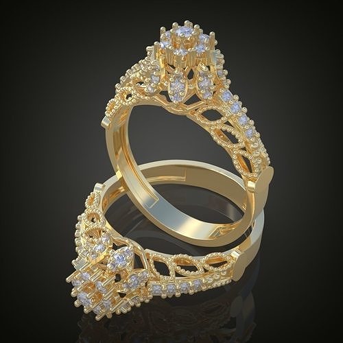 Ring 3D model 0094 printable model15ol22n 3D print model