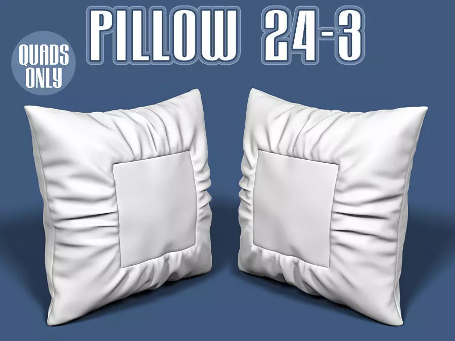 Pillow 24-3 3D model_0