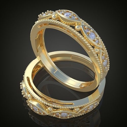 Ring 3D model 0099 printable model13 3D print model
