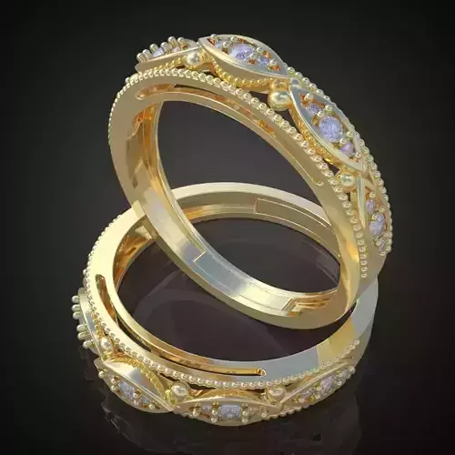 Ring 3D model 0099 printable model13 3D print model