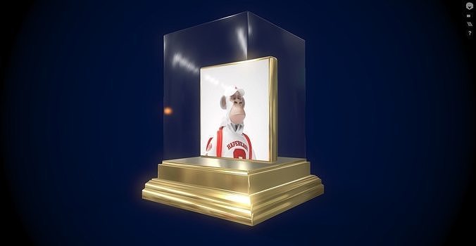 Hape Beast 9 Gold Club Low-poly 3D model
