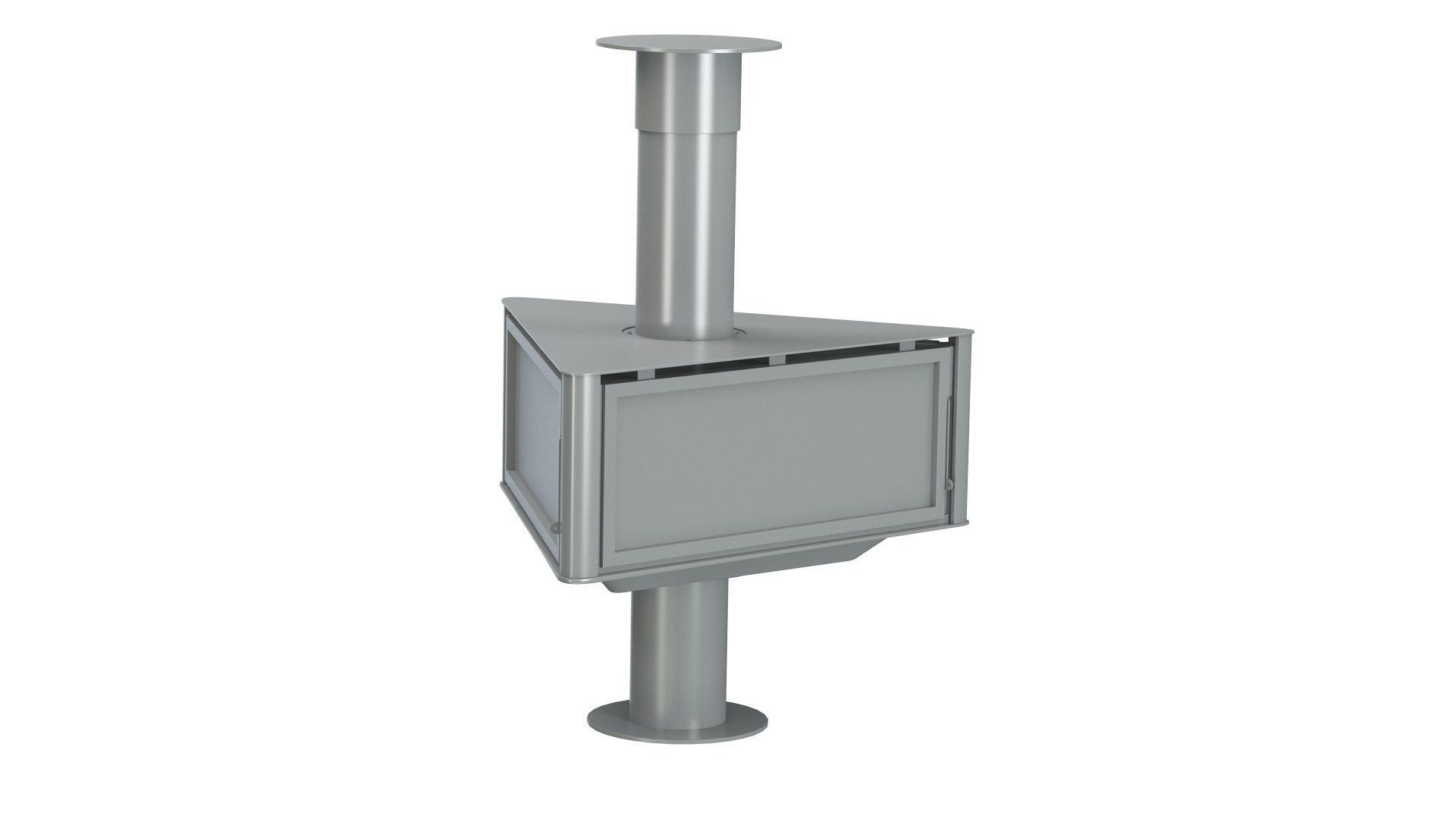 Fireplace Stove  Rocal Born 3D model_13