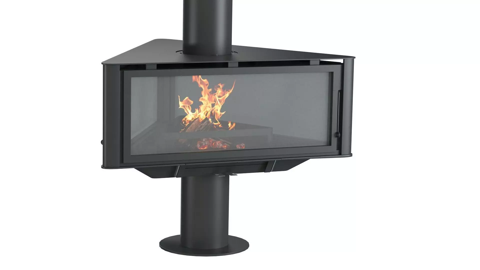 Fireplace Stove  Rocal Born 3D model_0