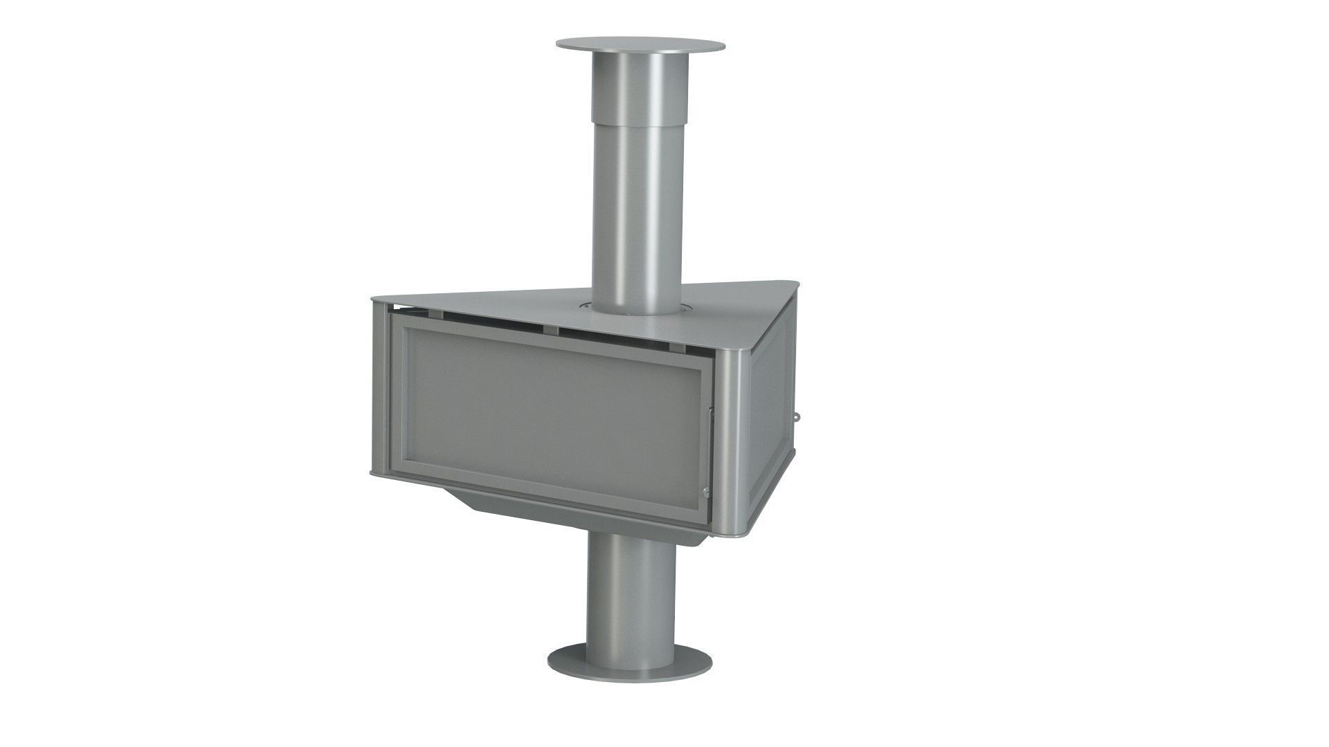 Fireplace Stove  Rocal Born 3D model_15