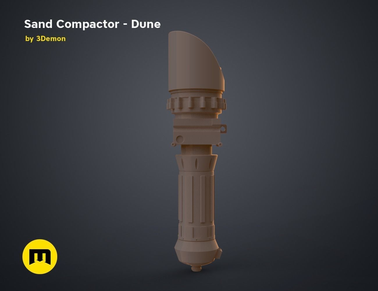 Sand Compactor - Dune 3D print model_8