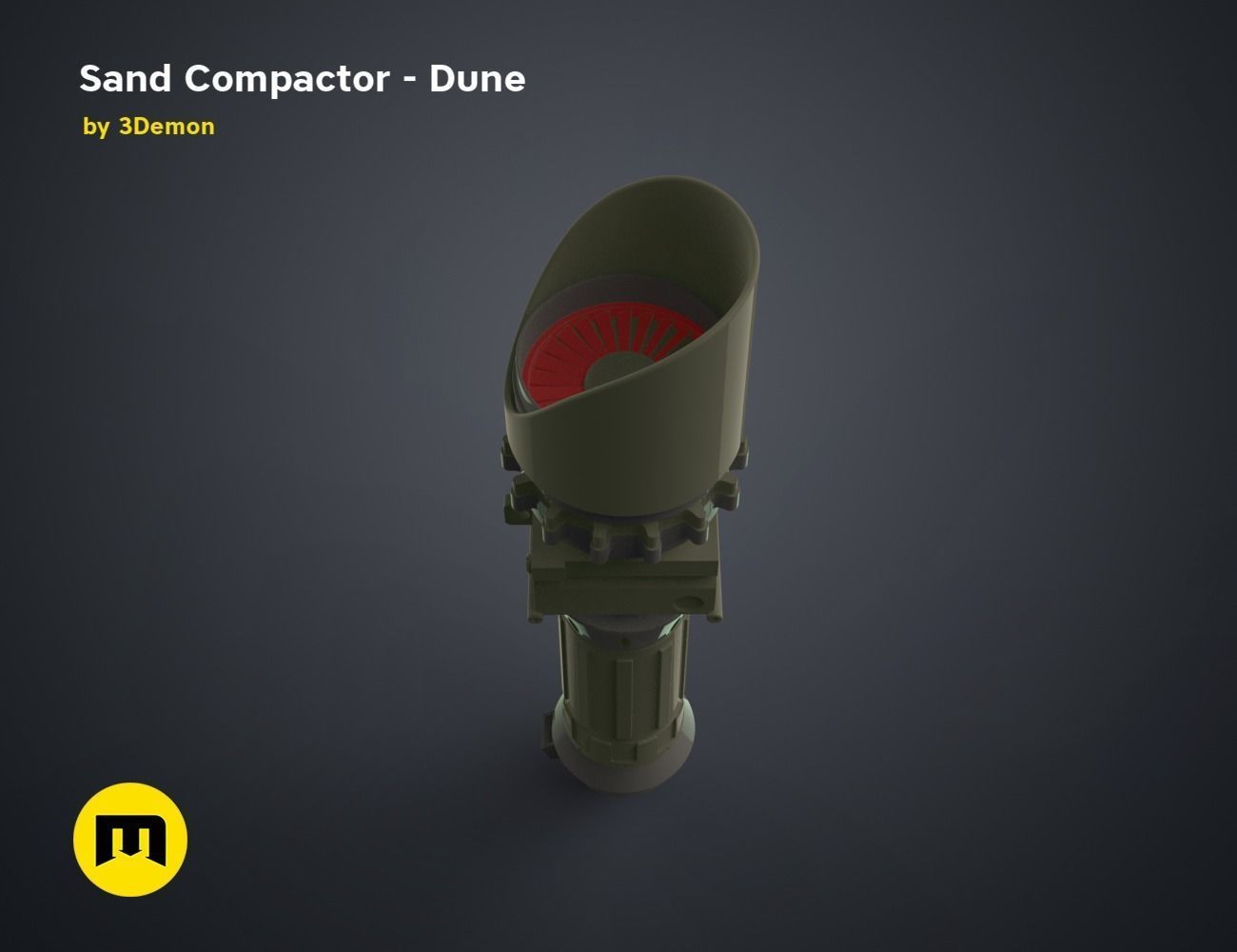 Sand Compactor - Dune 3D print model_18