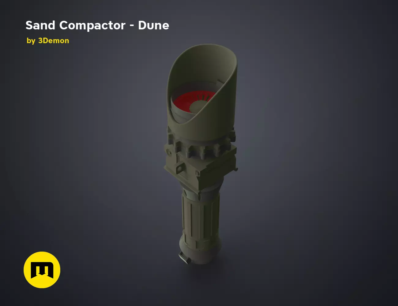 Sand Compactor - Dune 3D print model_0