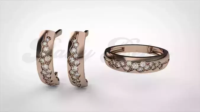 women gold jewelry collection T0021