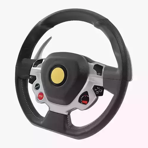 Sports Car Steering Wheel