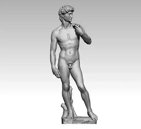 DAVID BY MICHELANGELO 3D print model