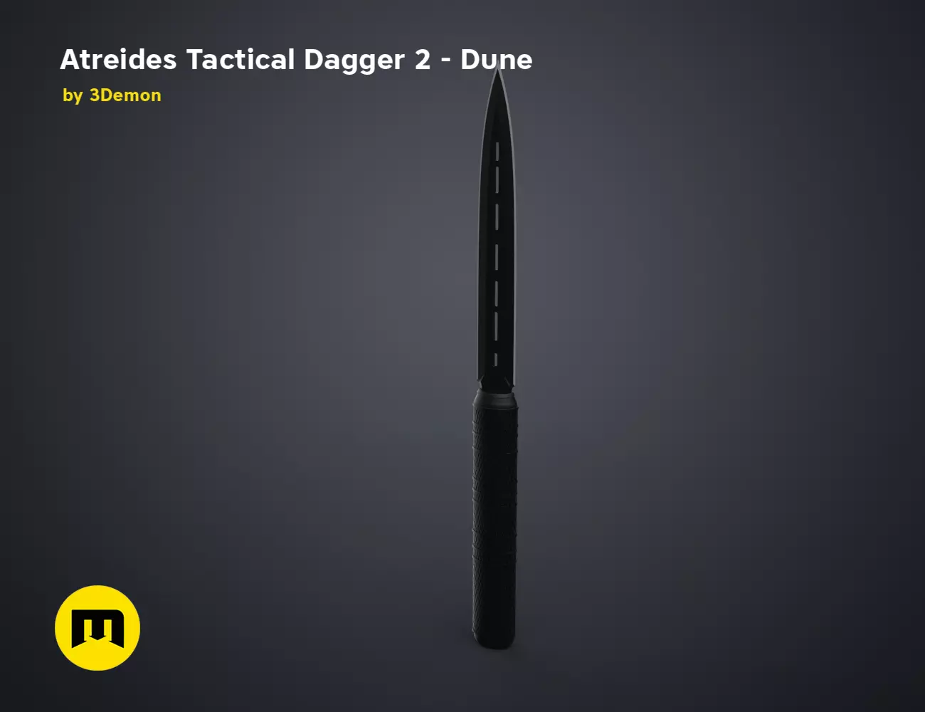 Atreides Tactical Dagger 2 - Dune 3D print model_0