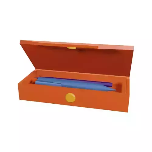 Pencil Case 3D Model