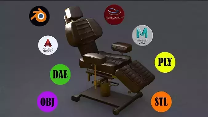MASSAGE CHAIR 3D model