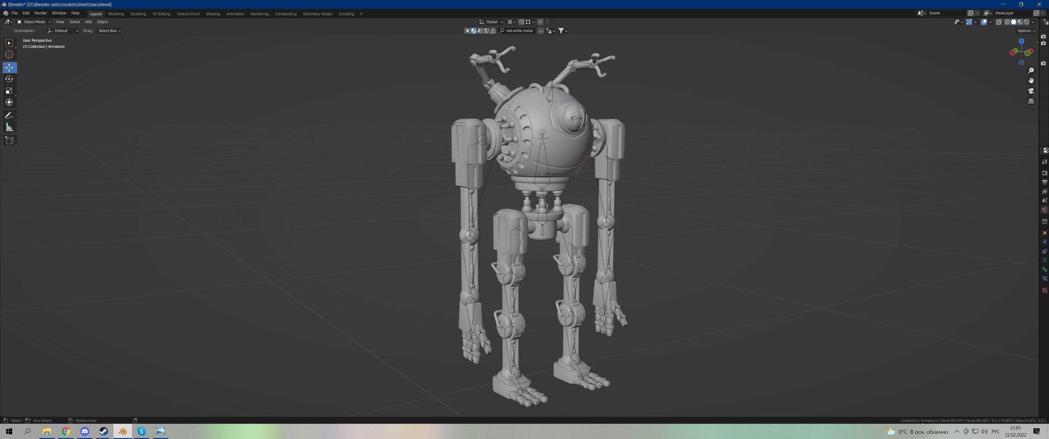 robo-titan robot with eyes 3D model_13