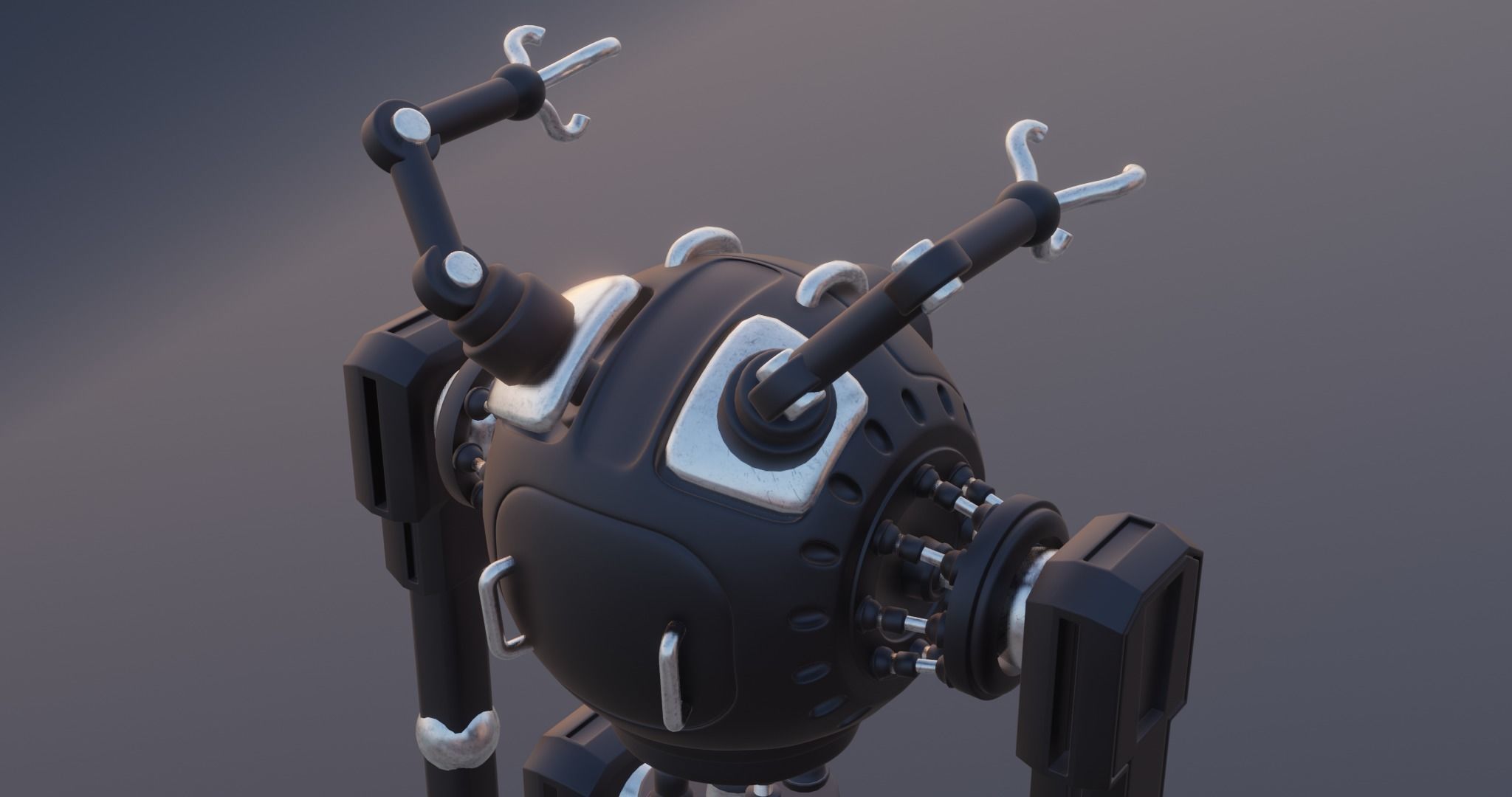 robo-titan robot with eyes 3D model_6