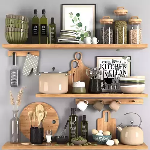 Decorative set for the kitchen01