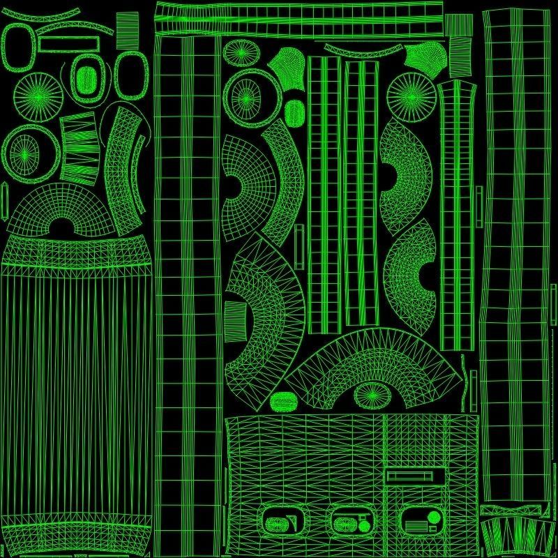 Boat103 bluetooth headphone in blue Low-poly 3D model_9