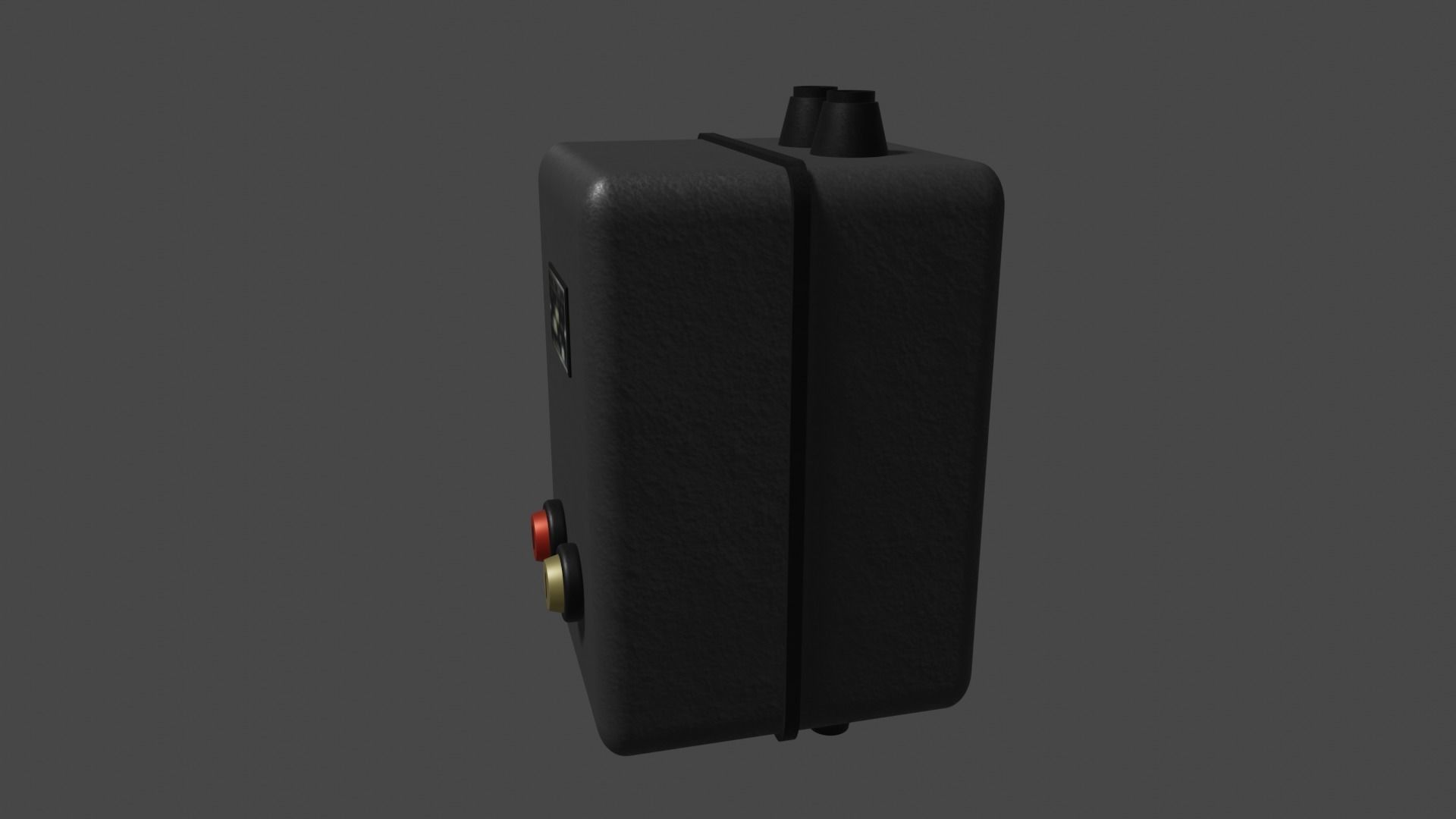 Industrial electric switch Free low-poly 3D model_4