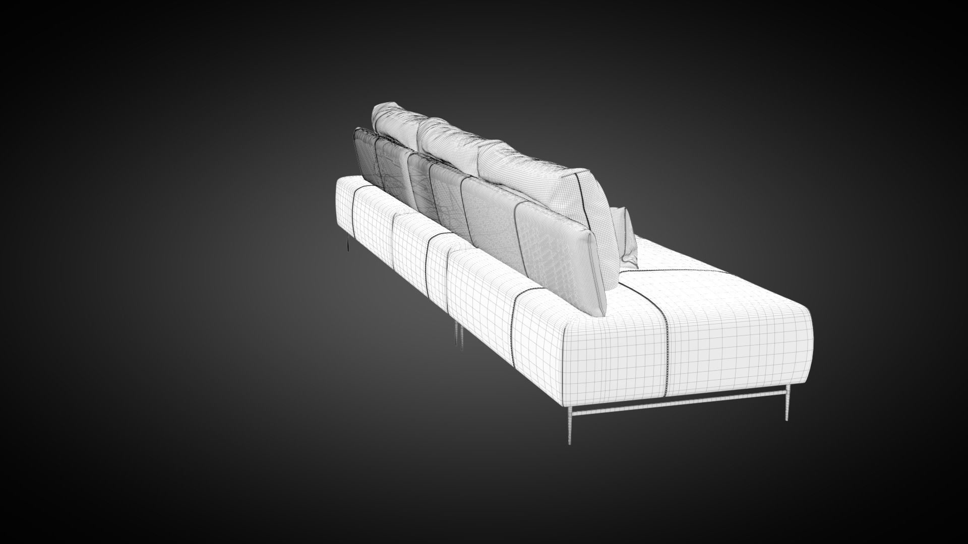 Sofa Saks 3D model_33