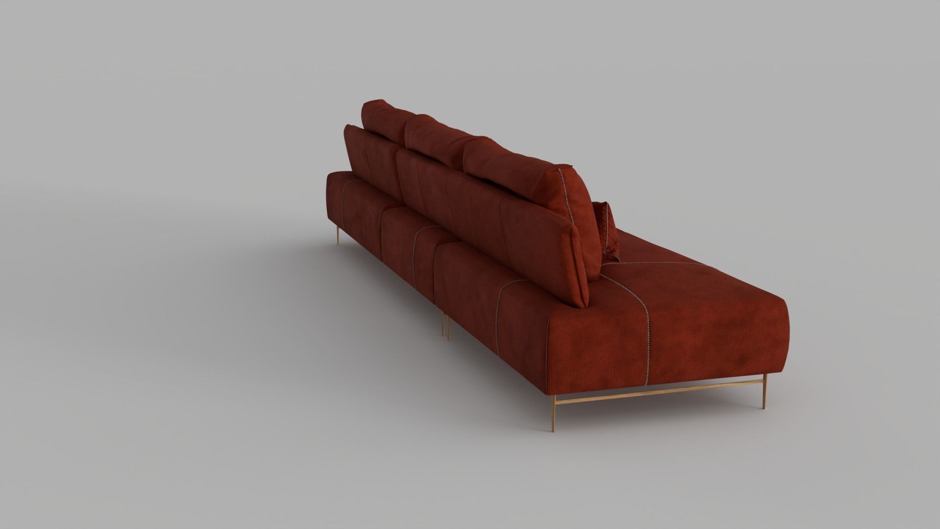Sofa Saks 3D model_6