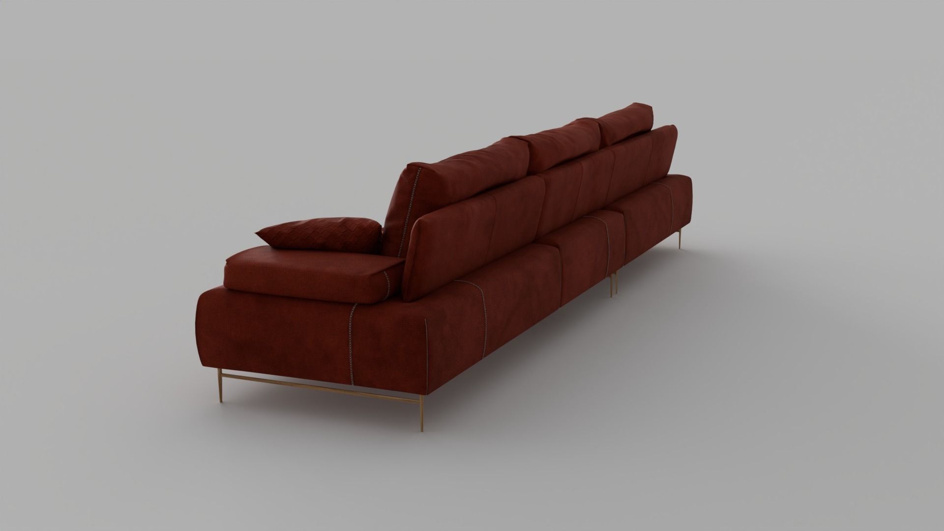 Sofa Saks 3D model_13