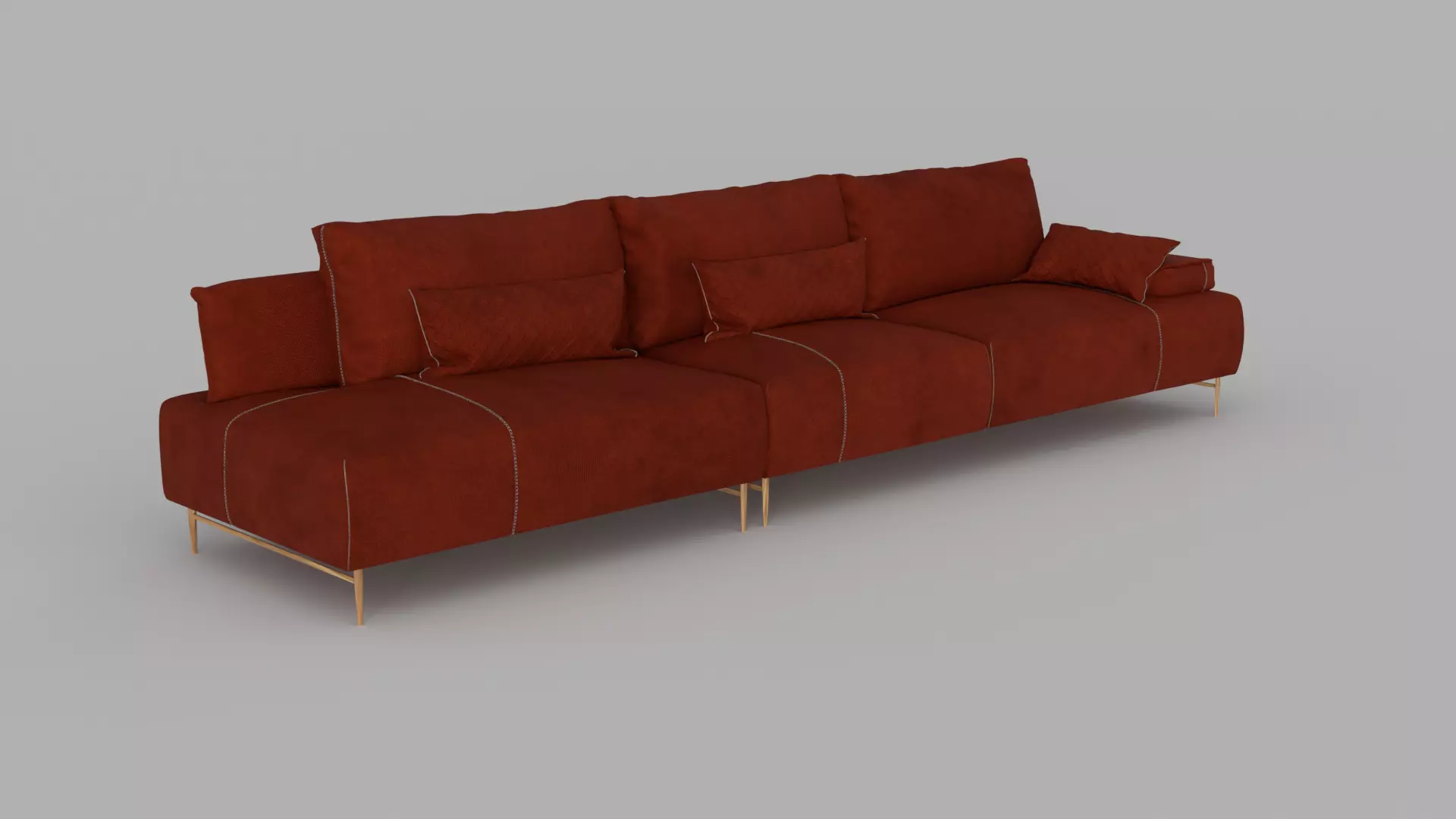 Sofa Saks 3D model_0