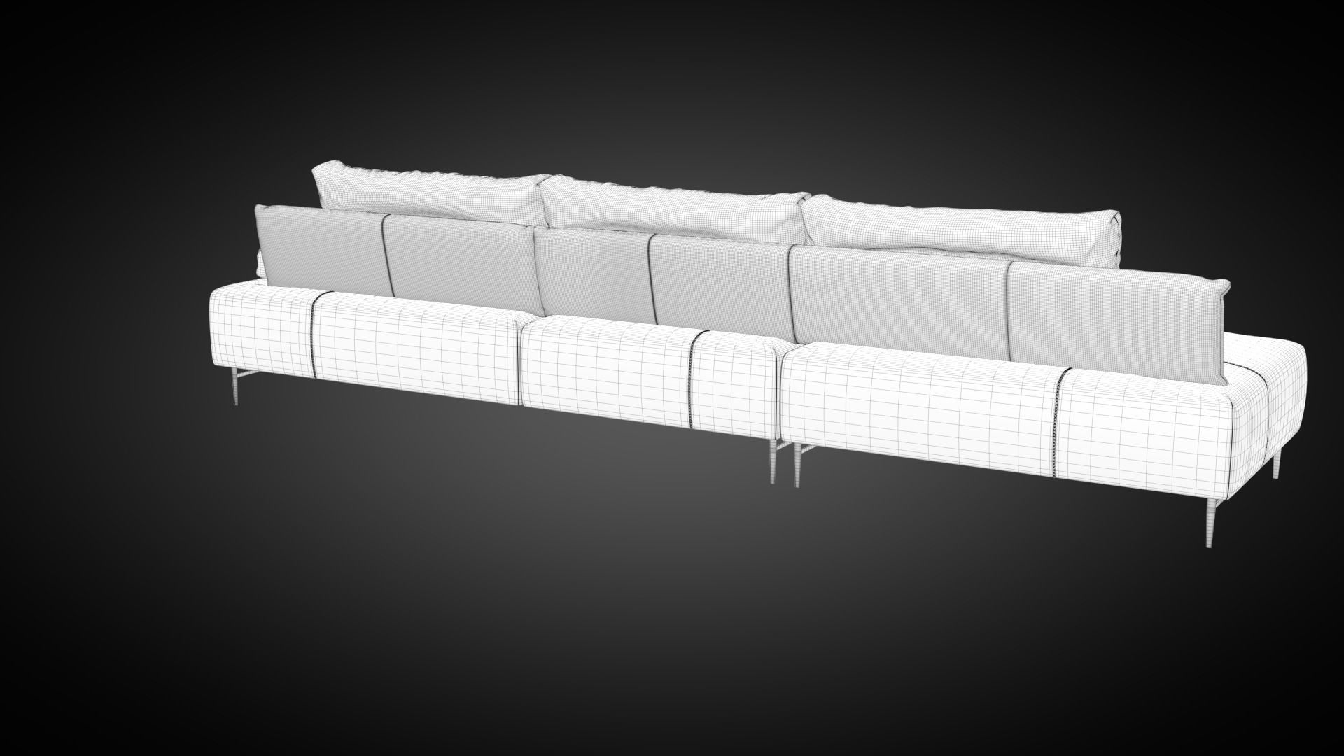 Sofa Saks 3D model_29