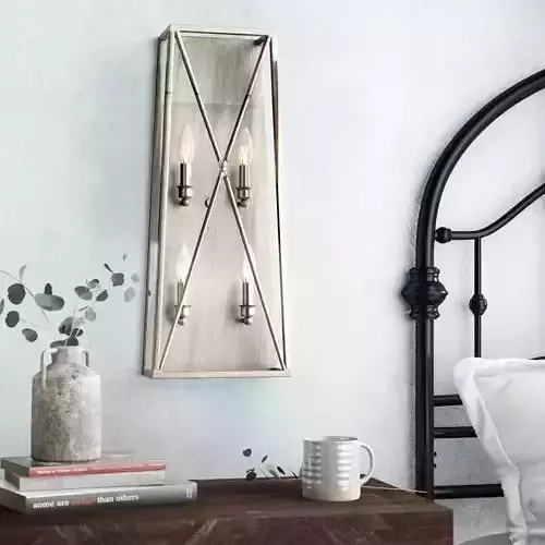 Tolya Light Dimmable Flush Mounted Sconce - 2 Colour