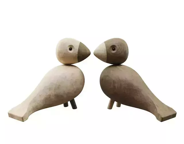 Birds figurines Kay Bojesen PBR