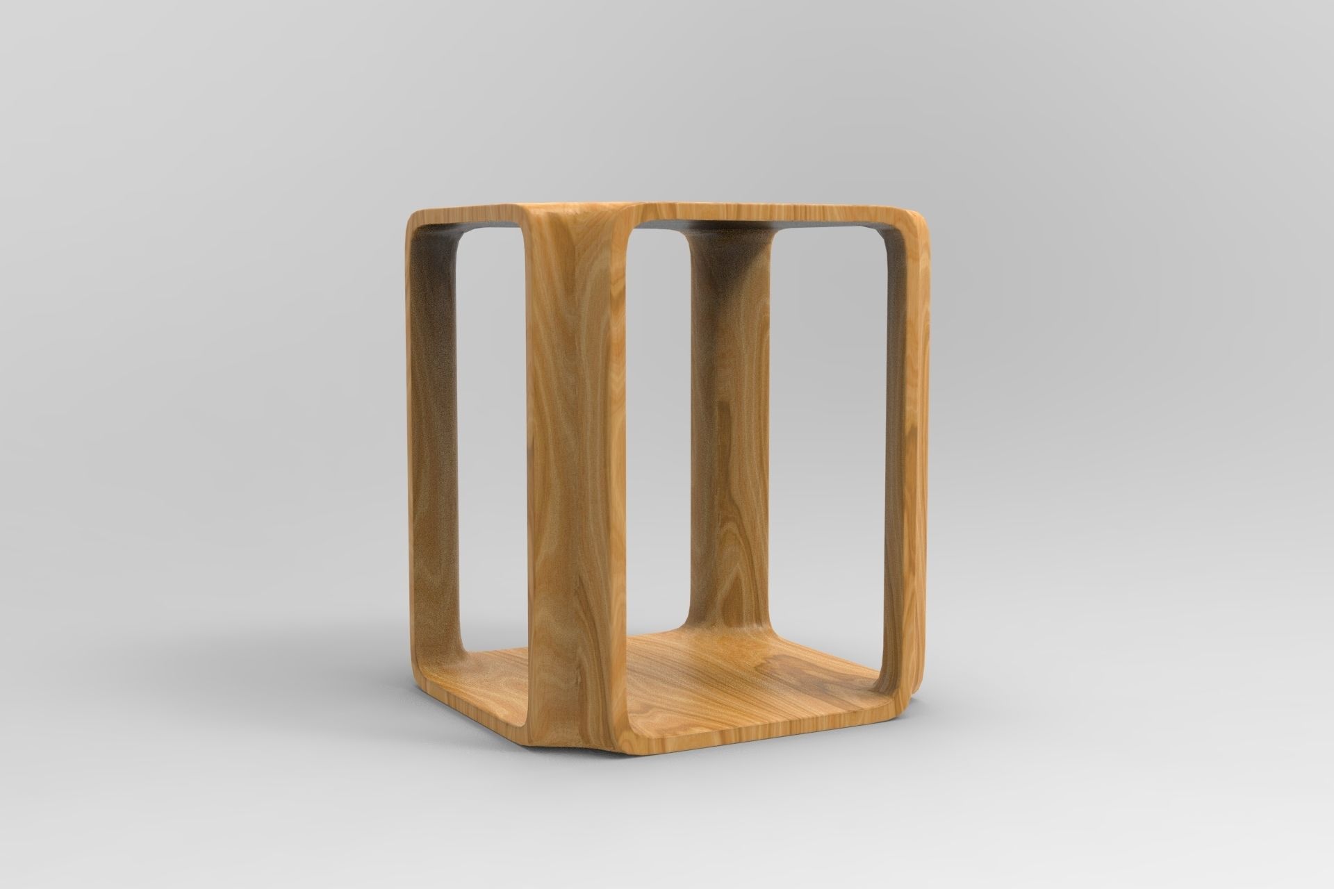 Primum Side Table Low-poly 3D model_3