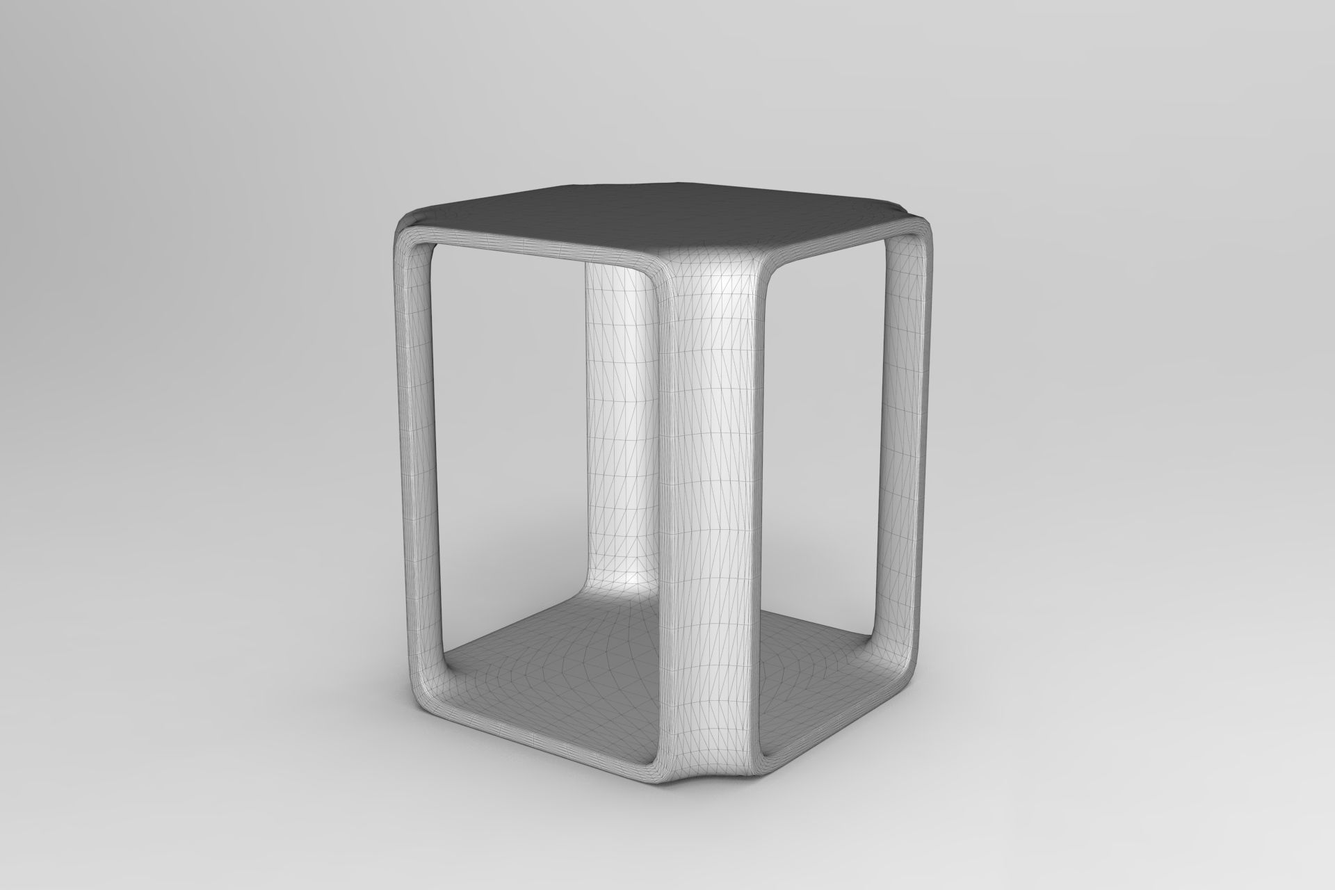 Primum Side Table Low-poly 3D model_6