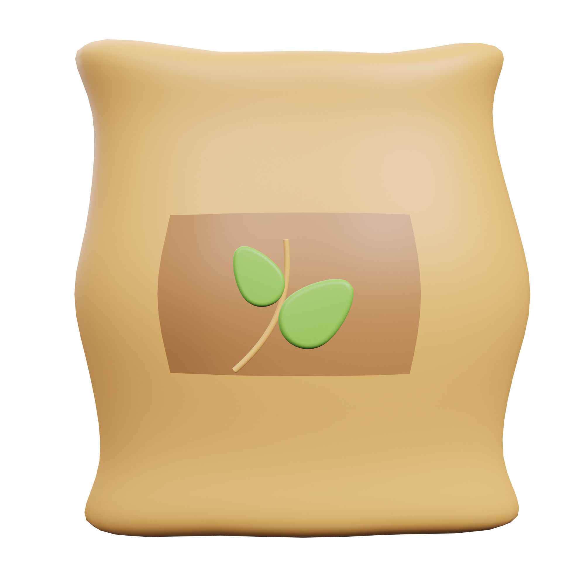 Farming Icon Pack 3D Model Low-poly 3D model_35