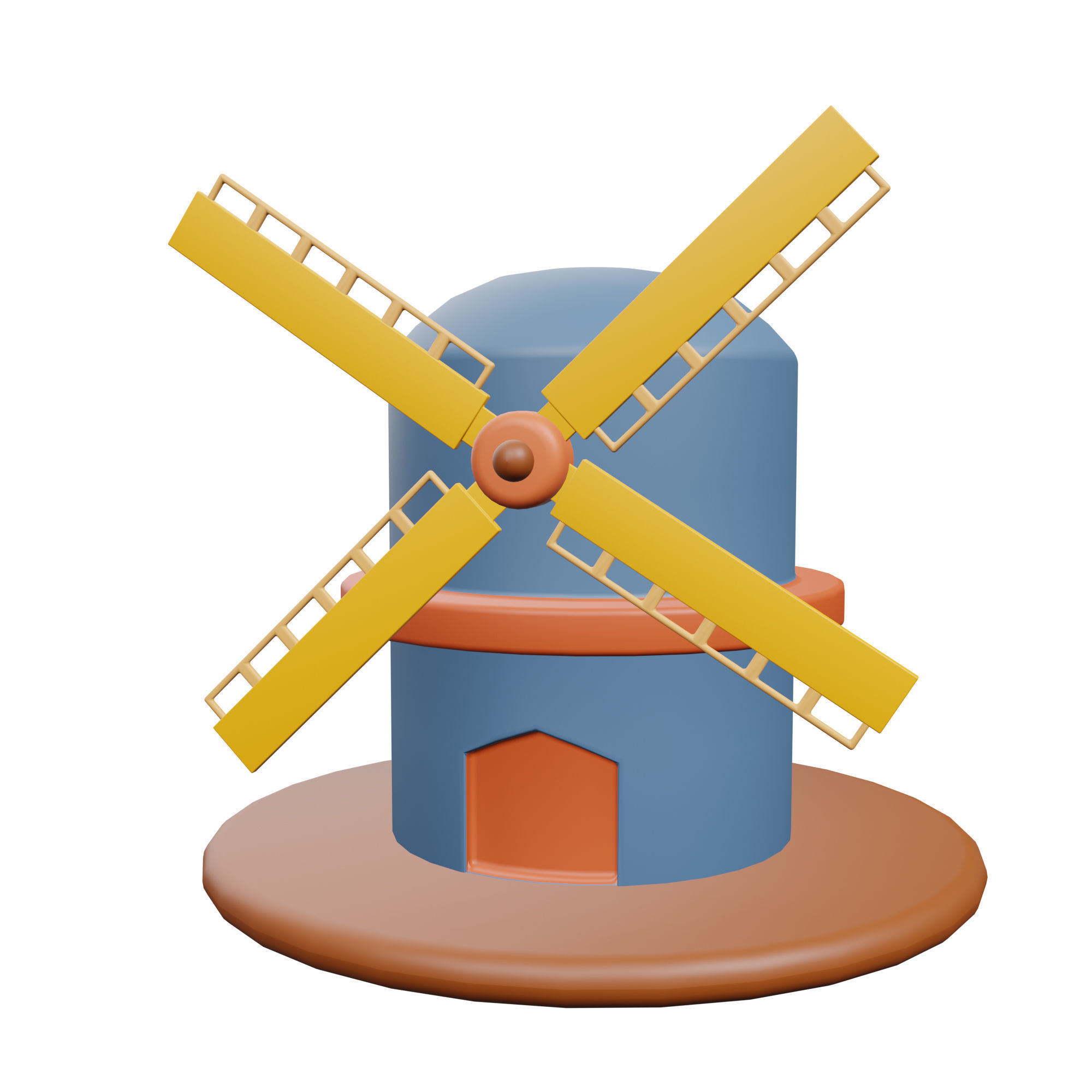 Farming Icon Pack 3D Model Low-poly 3D model_49