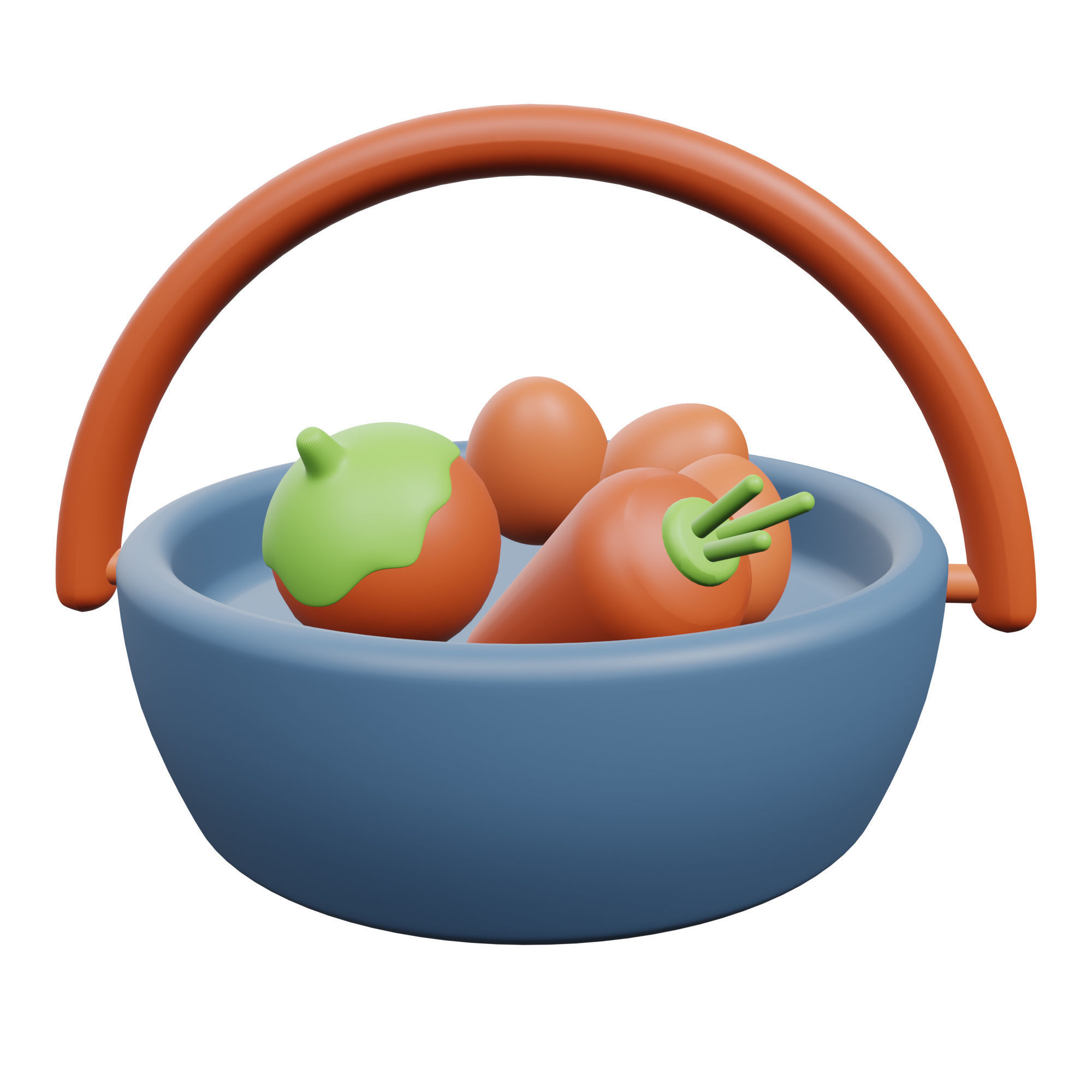 Farming Icon Pack 3D Model Low-poly 3D model_3