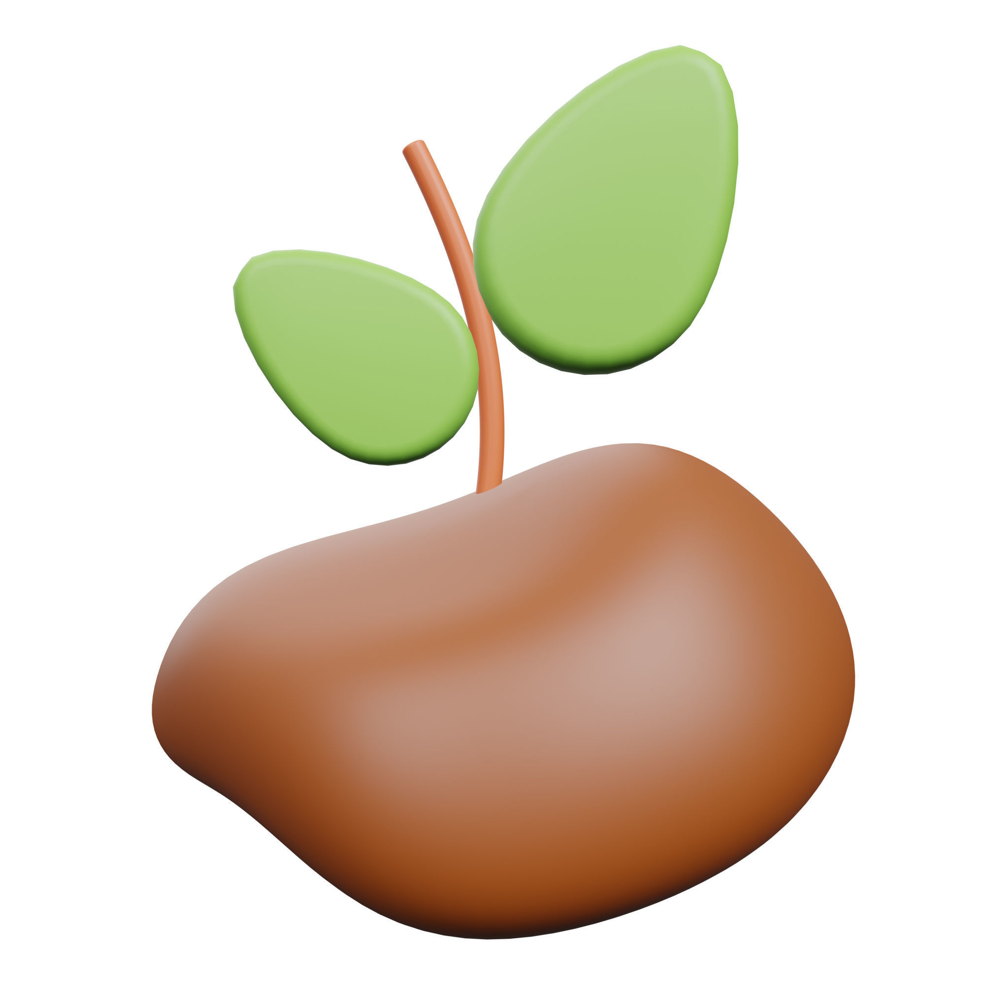 Farming Icon Pack 3D Model Low-poly 3D model_41