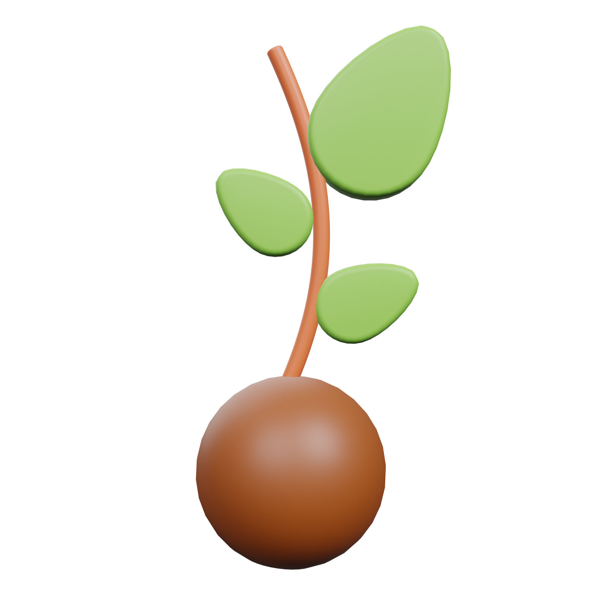 Farming Icon Pack 3D Model Low-poly 3D model_40