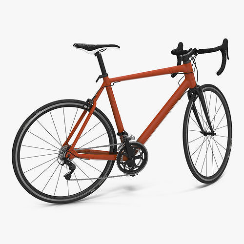 Road Bike Generic Rigged  3D model