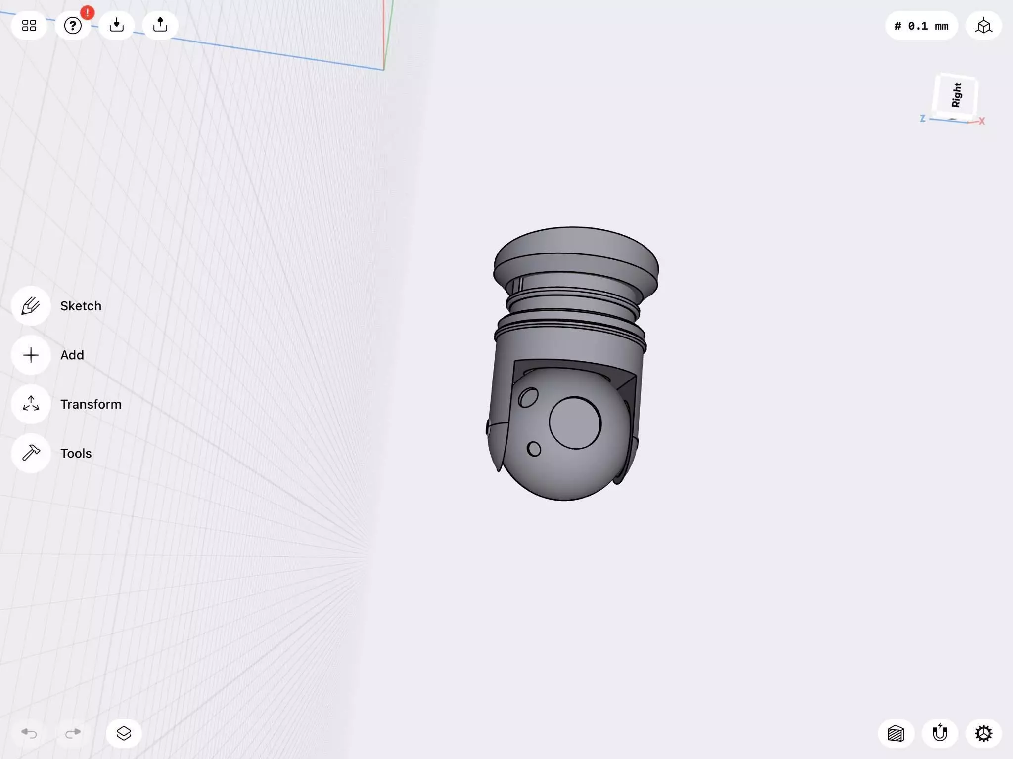 Spycam for rc heli md500 3D print model_0