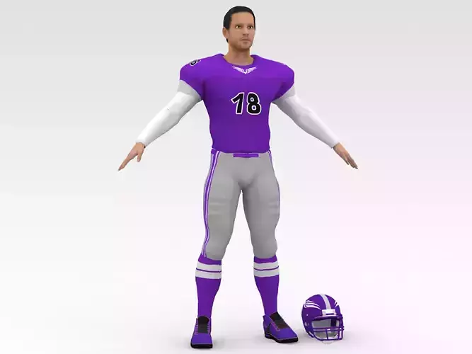 American Football Player V3