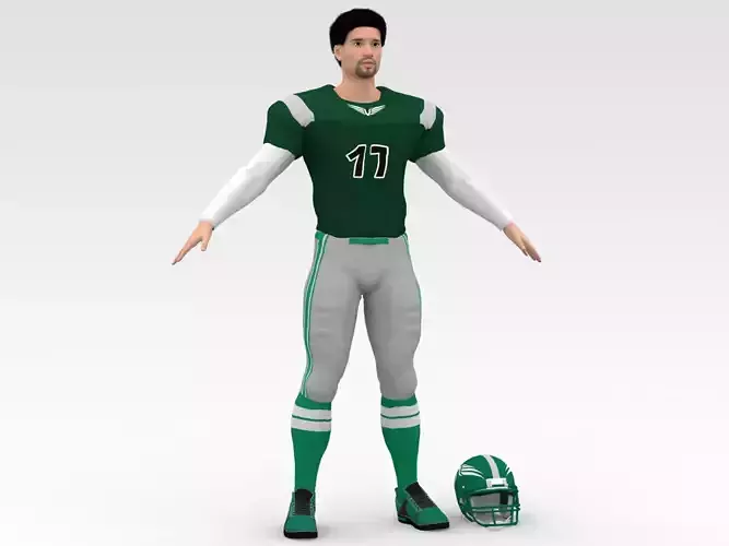 American Football Player V4