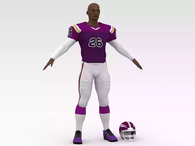 American Football Player V7