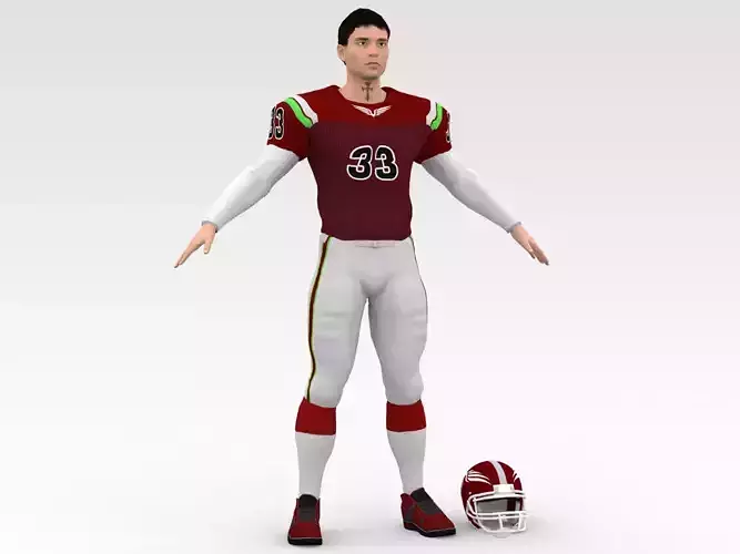 American Football Player V8