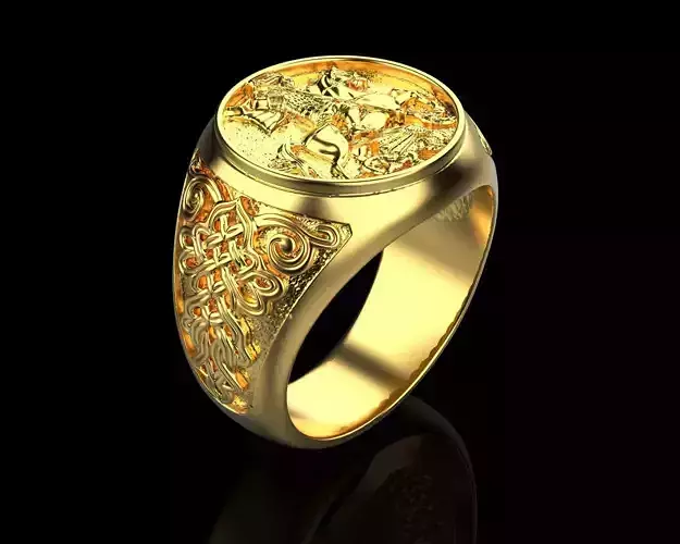 rings George the Victorious  136  3D print model