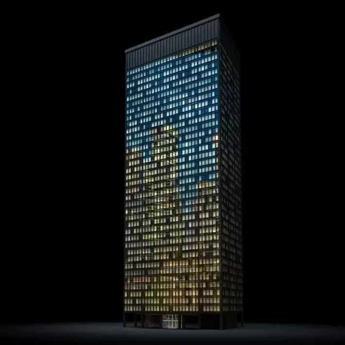 Beautiful Elegant Structure For All Your Office Needs 3D model_0