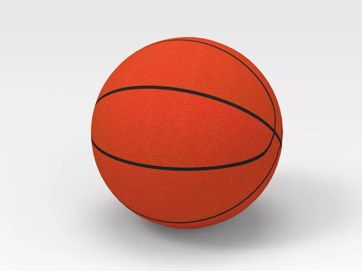 Basketball ball 3D model_0